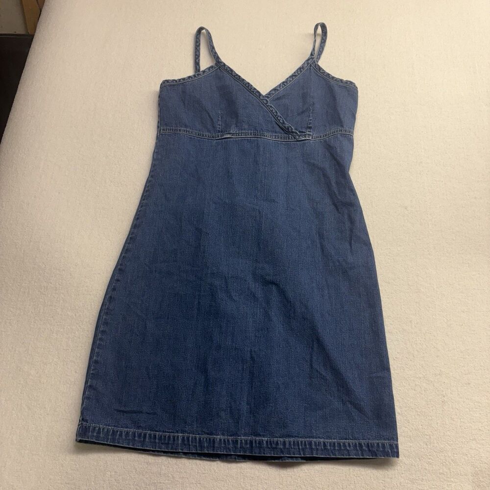 Vintage Y2K Old Navy Classic Summer Denim Dress  Size 2